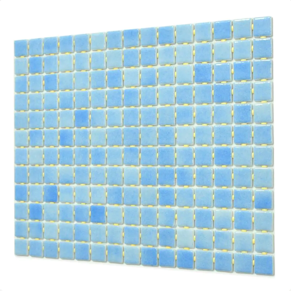 Mosaik Schwimmbad Haju 501 Puntos kristalltürkis hellblau 31,5x40 cm I.Sorte