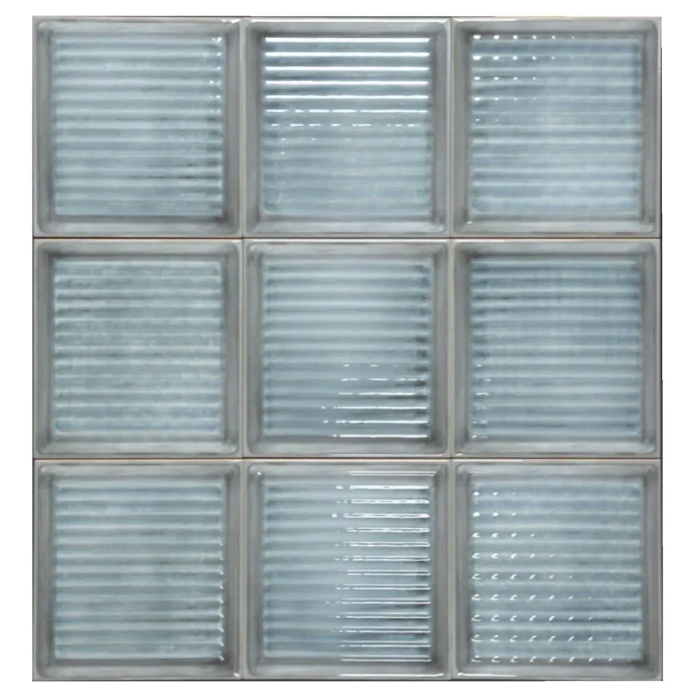 Wandfliese Iris Ceramica 563545 Glass Blocks azure blau 20x20 cm I.Sorte