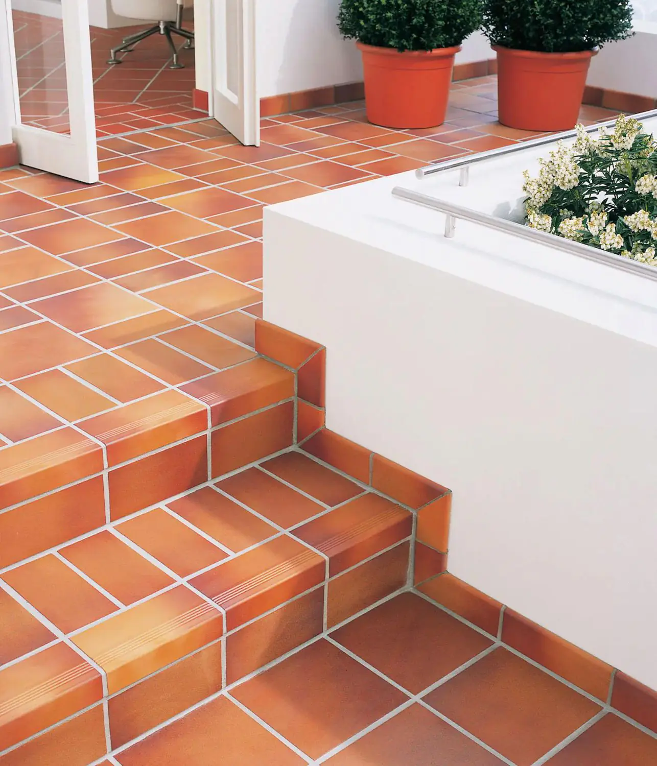 Bodenfliese Spaltplatte Ströher 95003-008 Terra patrizierrot 24x24 cm I.Sorte