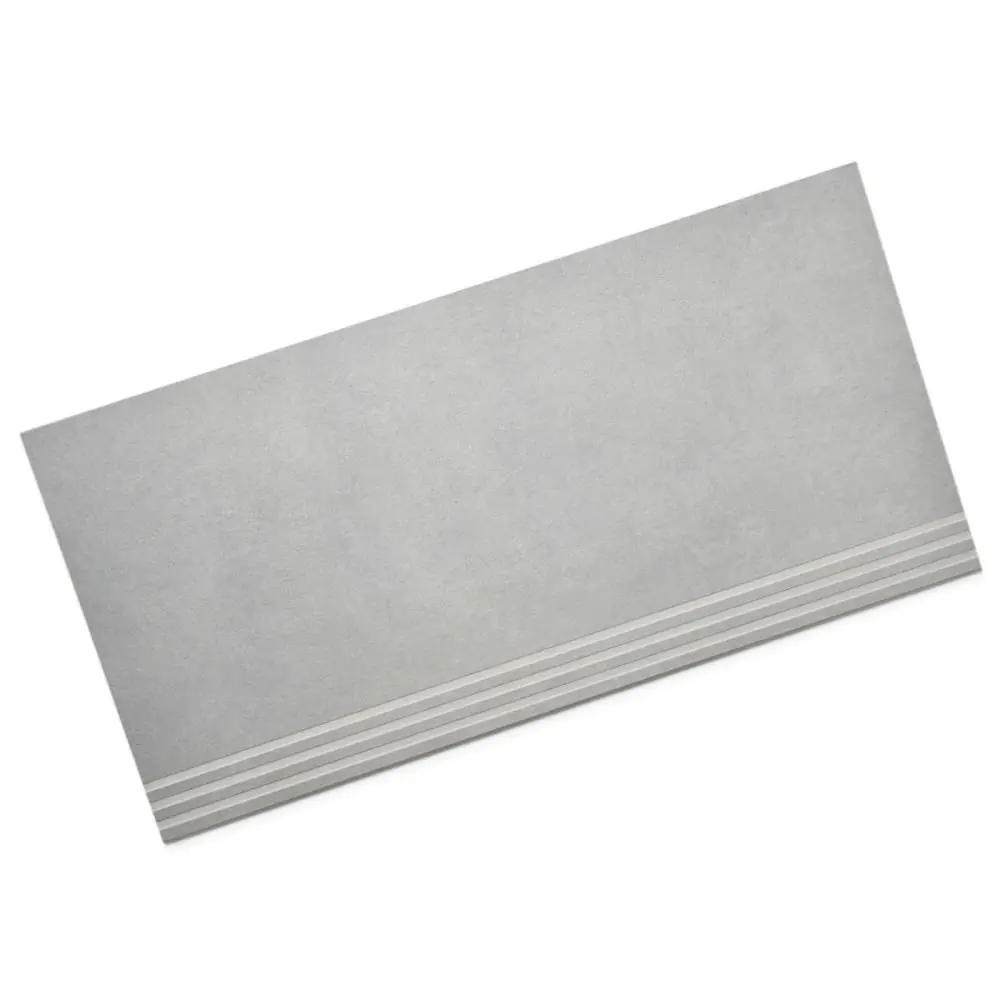 Villeroy & Boch Treppenauftritt 2874 BZ40 Pure Base medium grey mittelgrau 30x60 cm I.Sorte
