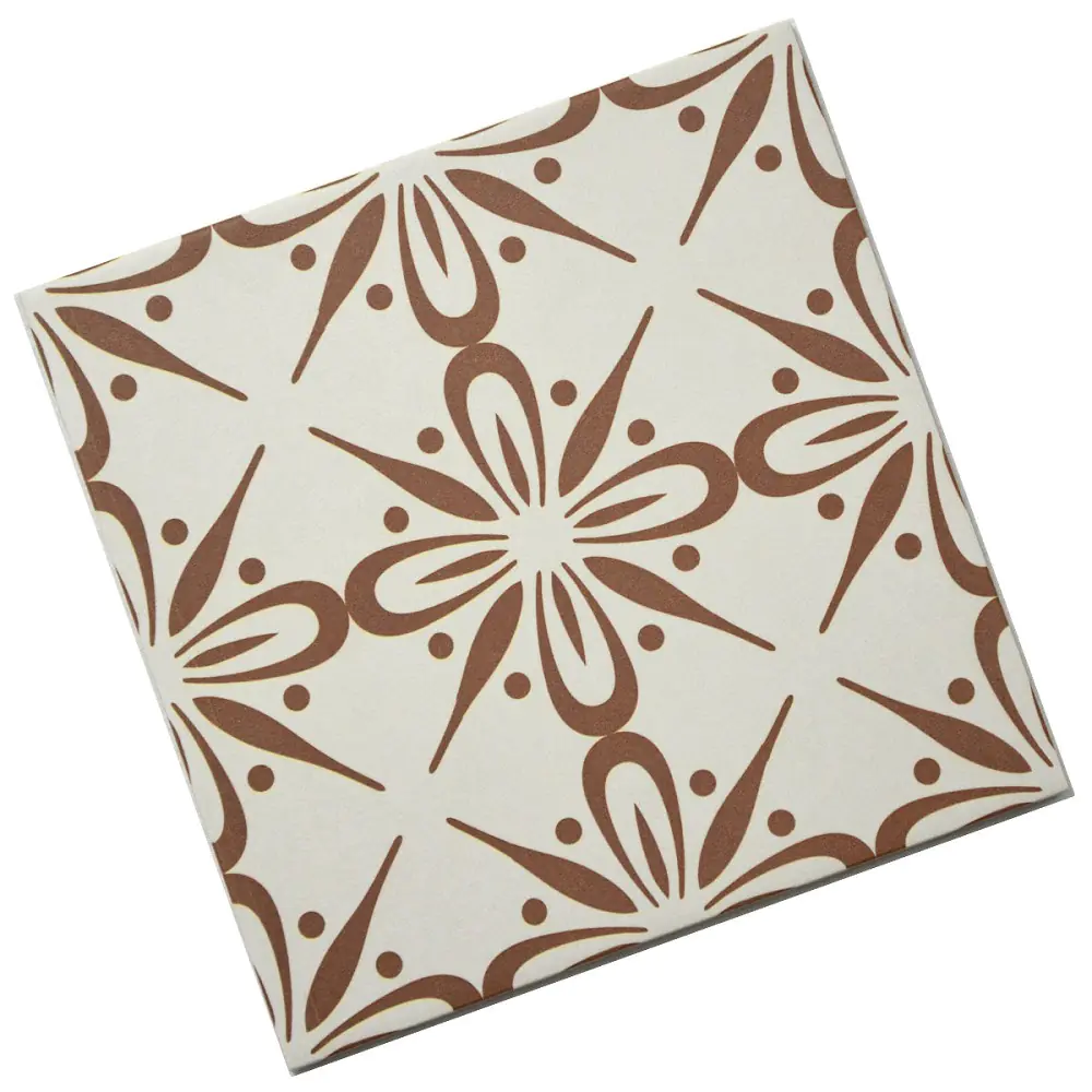 Bodenfliese Dekor Klingenberg 50219 Antique Milano braun 20x20 cm I.Sorte Bodenfliese Dekor Klingenberg 50219 Antique Milano braun 20x20 cm I.Sorte