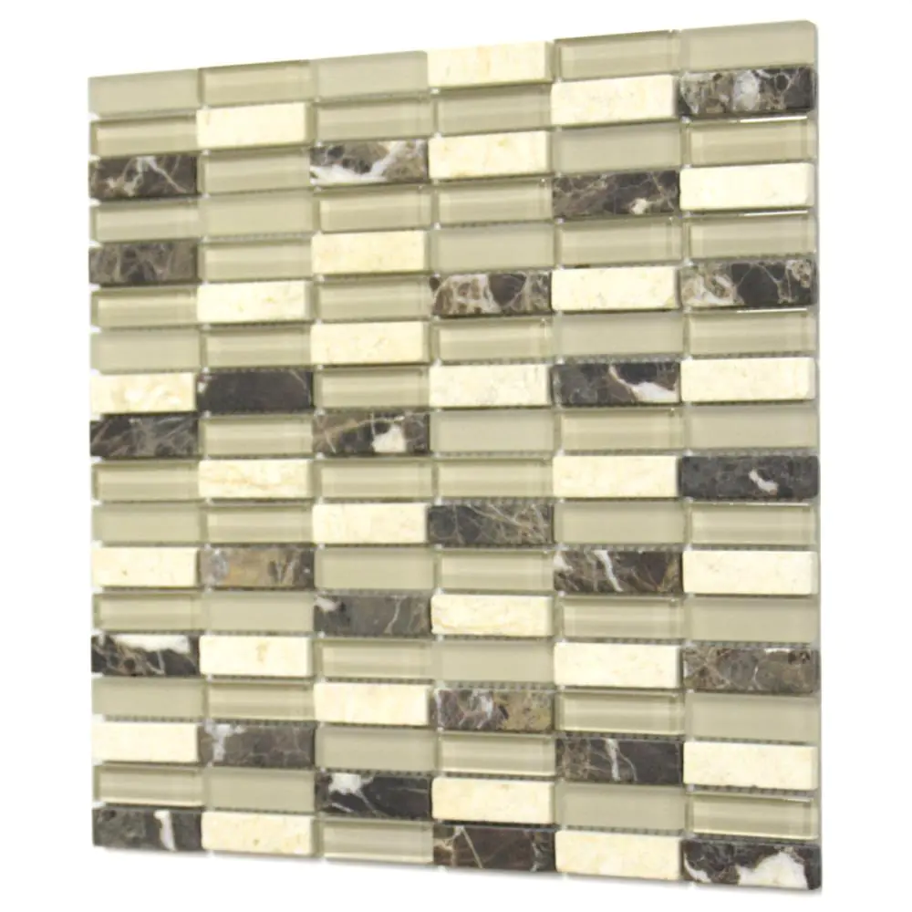 Mosaik HJ SG1548-1 beige creme grau 30x30 cm I.Sorte Mosaik HJ SG1548-1 beige creme grau 30x30 cm I.Sorte