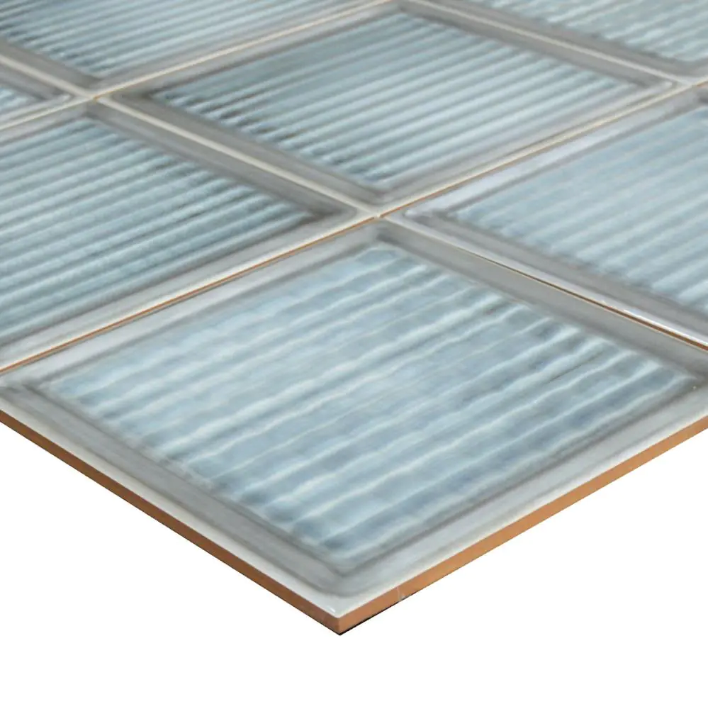 Wandfliese Iris Ceramica 563545 Glass Blocks azure blau 20x20 cm I.Sorte