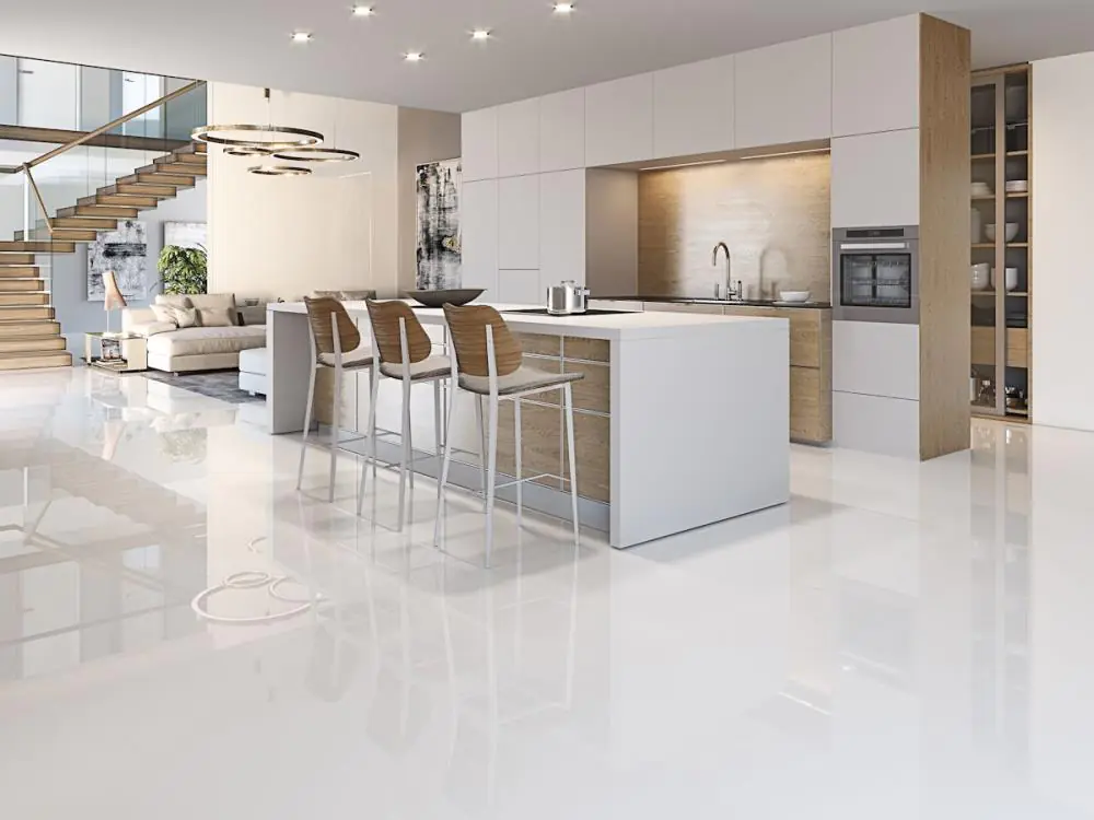 Bodenfliese Cifre Glaciar pulido weiß 60x120 cm I.Sorte Bodenfliese Cifre Glaciar pulido weiß 60x120 cm I.Sorte