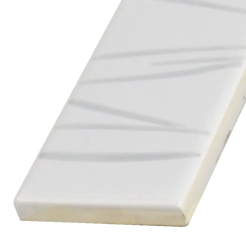 Bordüre Villeroy & Boch Nr.777 1874 WB06 White Energy weiß silber 5x22 cm
