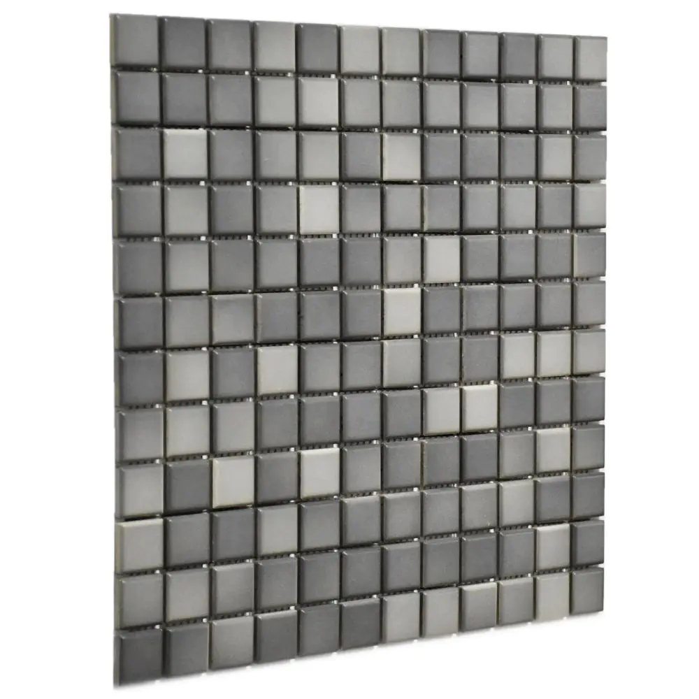 Mosaik Agrob Buchtal 41304H Fresh medium grey mix grau 30x30 cm I.Sorte