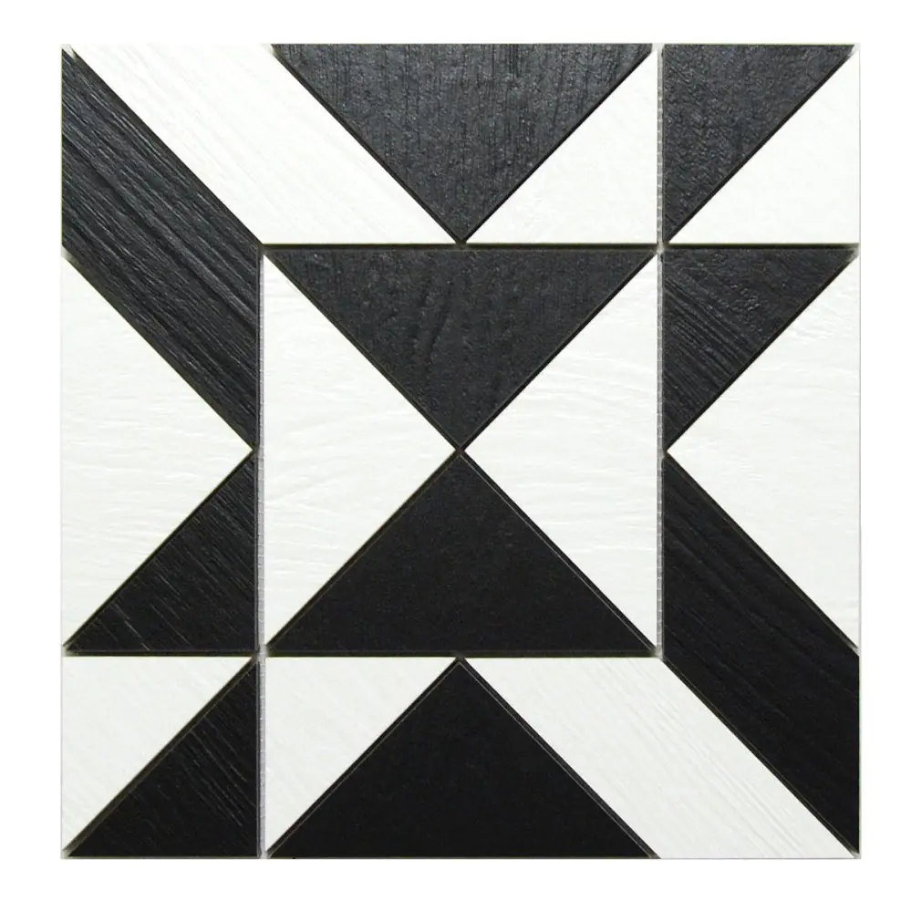 Mosaik Villeroy & Boch 2639 PW09 Painted Wood weiß schwarz 30x30 cm I.Sorte
