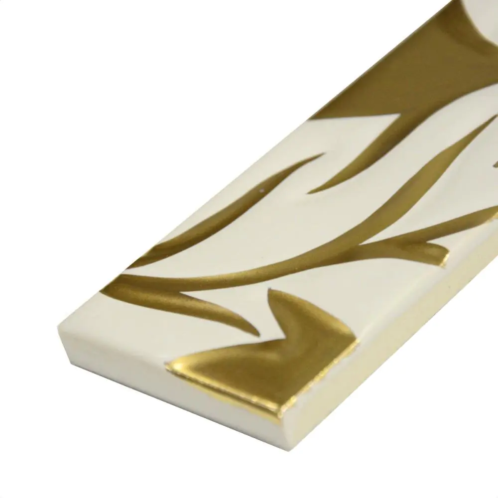 Bordüre Villeroy & Boch 1491 NB63 New Glory creme gold 5x30 cm I.Sorte Bordüre Villeroy & Boch 1491 NB63 New Glory creme gold 5x30 cm I.Sorte