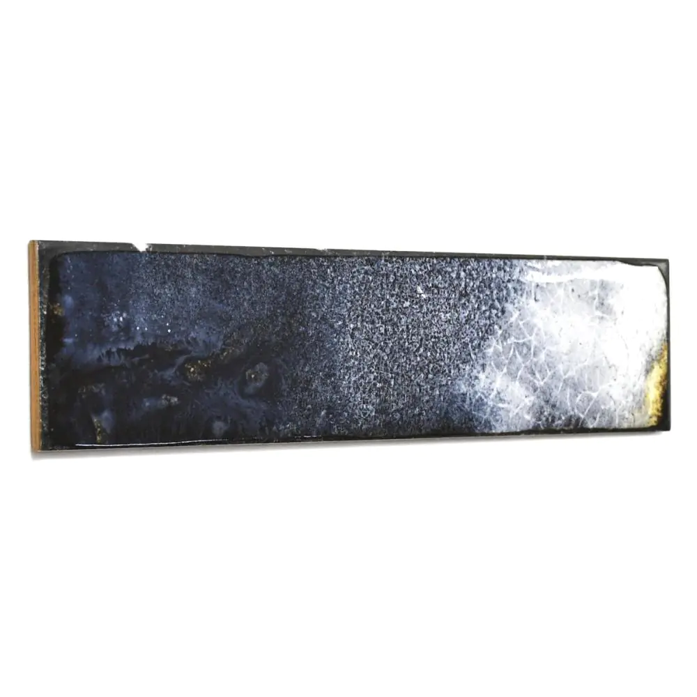 Wandfliese Iris Ceramica 537024 Lava cobalto blau mehrfarbig 7,5x30 cm I.Sorte