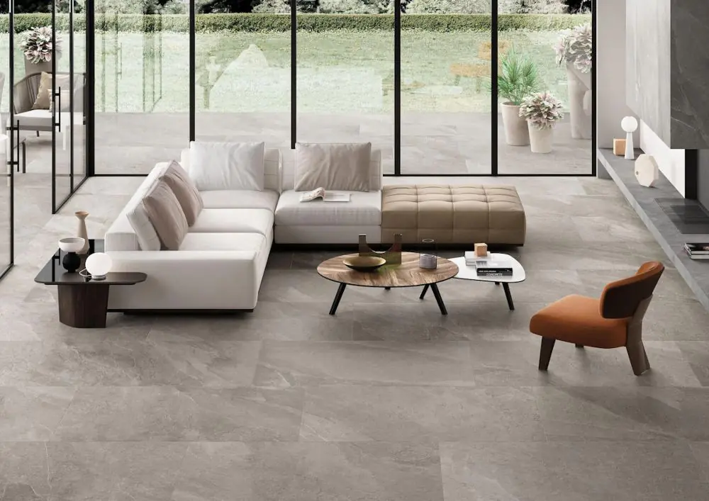 Terrassenplatte Italgraniti SL03BA2 Shale greige beige grau 60x120 cm I.Sorte