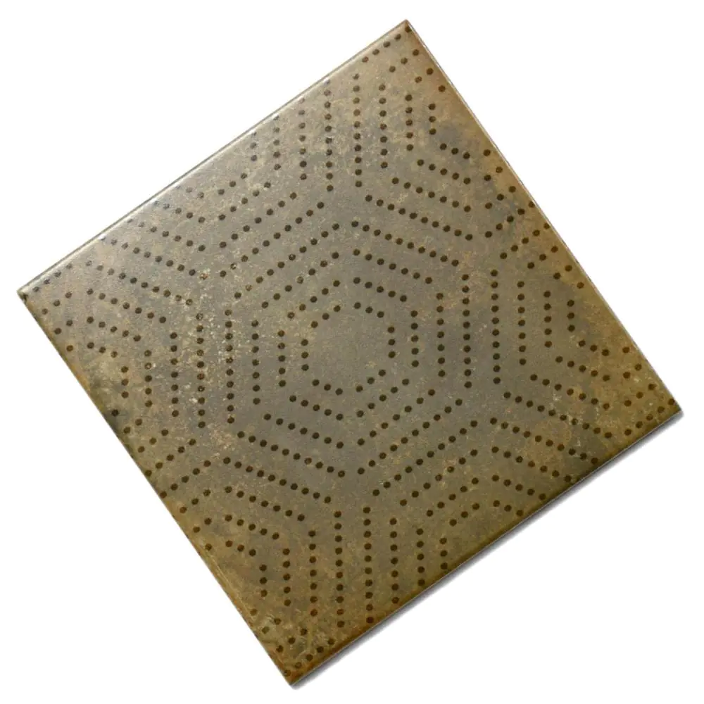 Bodenfliese Dekor Cifre Industrial copper braun 20x20 cm I.Sorte Bodenfliese Dekor Cifre Industrial copper braun 20x20 cm I.Sorte