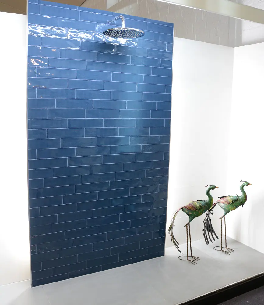 Wandfliese Cifre Colonial marine brillo blau 7,5x30 cm I.Sorte Wandfliese Cifre Colonial marine brillo blau 7,5x30 cm I.Sorte