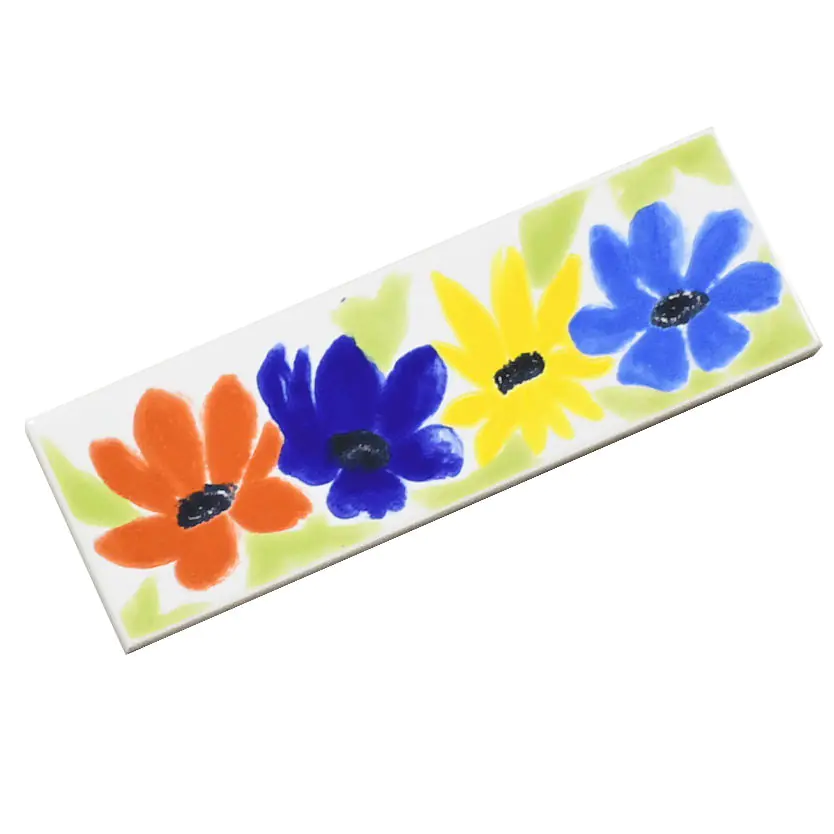 Bordüre Villeroy & Boch Nr.811 1483 EC46 Flowerdance mehrfarbig 6,5x20 cm I.Sorte