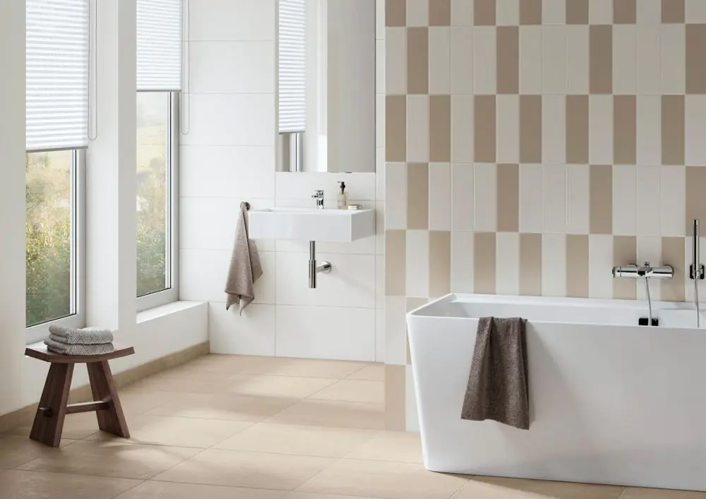 Mosaik Halbverband Villeroy & Boch 3201 C300 Pro Architectura 3.0 weiß 30x35 cm I.Sorte