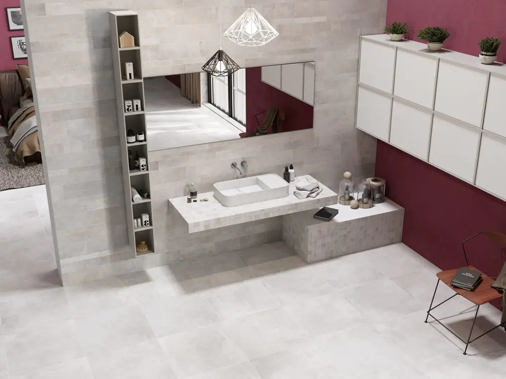 Bodenfliese Rondine J89000 Volcano white grau weiß 100x100 cm I.Sorte Bodenfliese Rondine J89000 Volcano white grau weiß 100x100 cm I.Sorte