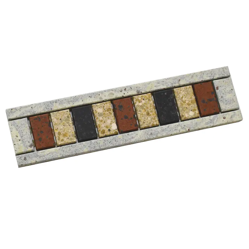 Bordüre Läufer Villeroy & Boch Nr.819 2281 GN41 Grando mehrfarbig 7,5x30 cm I.Sorte