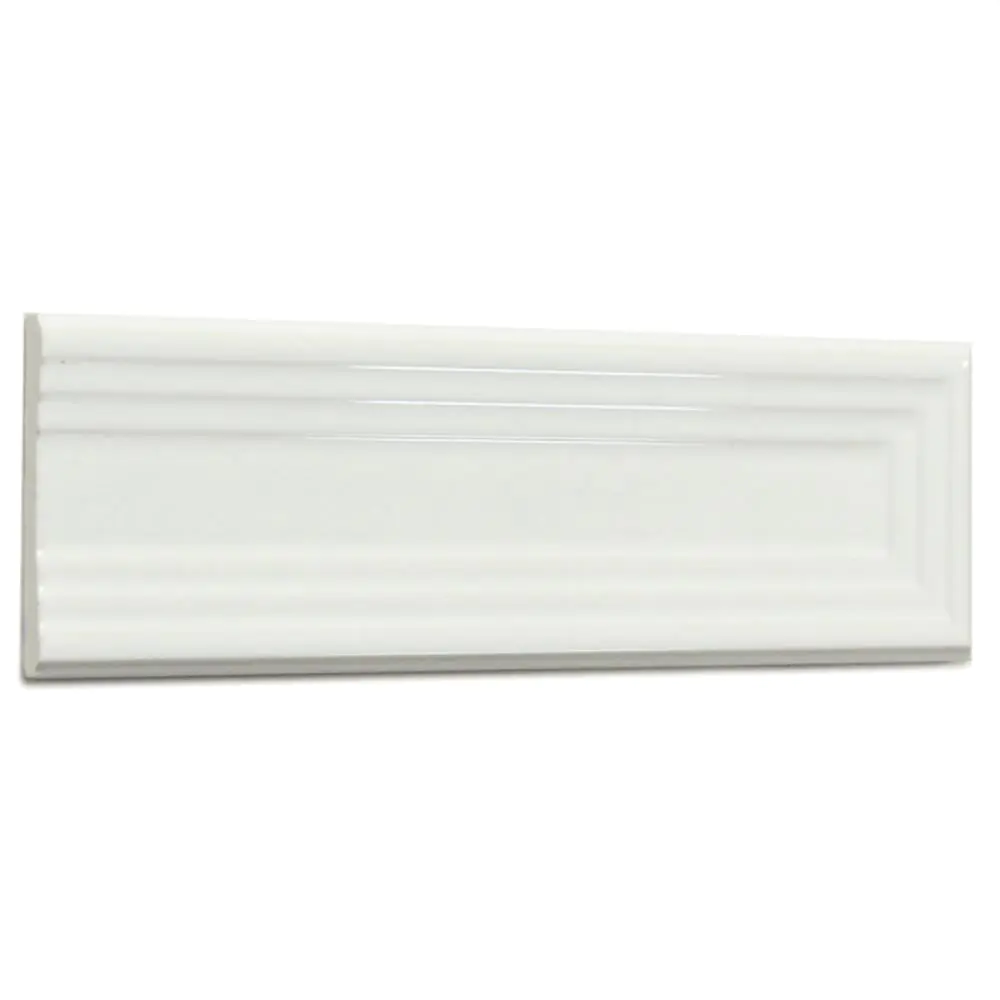 Bordüre Villeroy & Boch 1728 FL09 White Classic weiß 10x30 cm I.Sorte Bordüre Villeroy & Boch 1728 FL09 White Classic weiß 10x30 cm I.Sorte