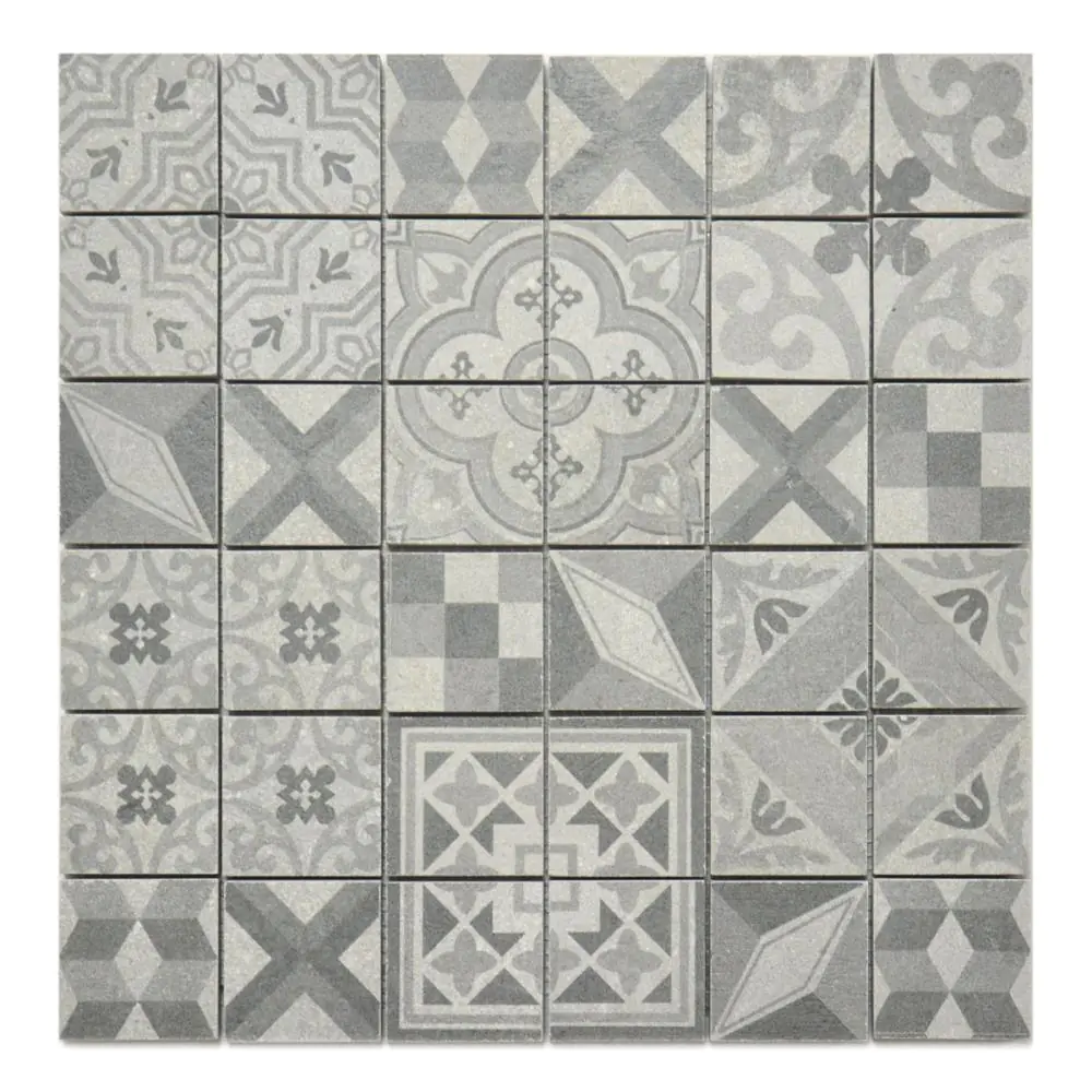 Mosaik Impronta Italgraniti SQP0MF Square Pattern Mix F grau anthrazit 30x30 cm I.Sorte Mosaik Impronta Italgraniti SQP0MF Square Pattern Mix F grau anthrazit 30x30 cm I.Sorte