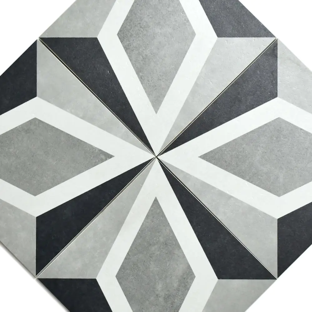 Bodenfliese Dekor Villeroy & Boch 2634 CF9K Century Unlimited grey grau 20x20 cm I.Sorte Bodenfliese Dekor Villeroy & Boch 2634 CF9K Century Unlimited grey grau 20x20 cm I.Sorte