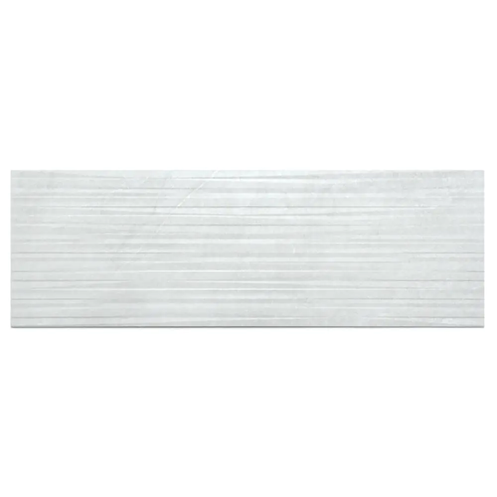Wandfliese Dekor Cifre Munich enea white mate grau weiß 40x120 cm I.Sorte