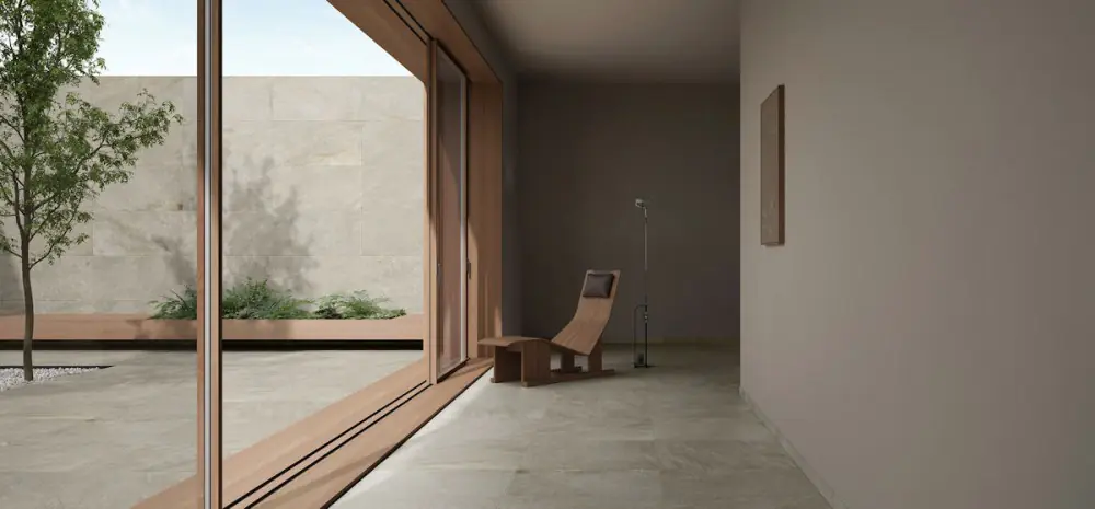 Terrassenplatte Villeroy & Boch 2864 RC10 Montagne Garden ivory grau weiß 60x60 cm II.Sorte