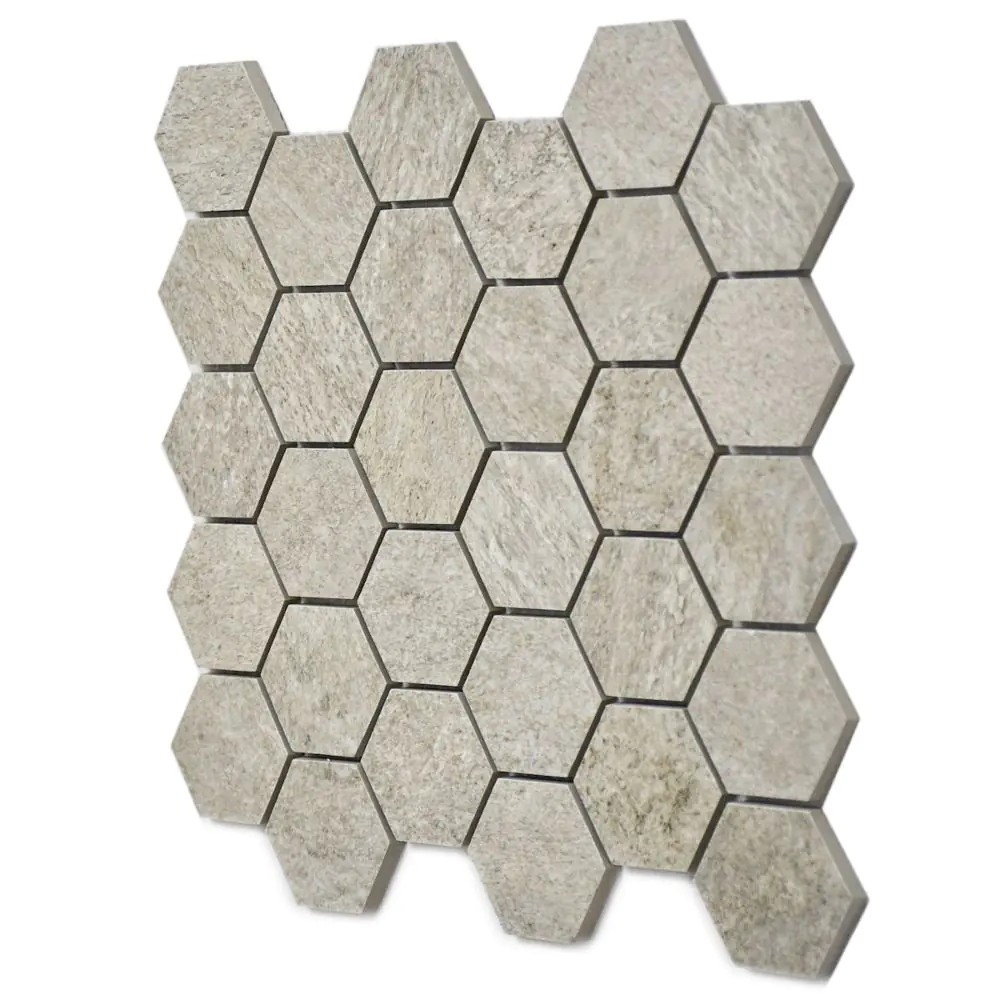 Mosaik Villeroy & Boch 2040 RC10 Mosaik Montagne ivory grau weiß 30x30 cm I.Sorte