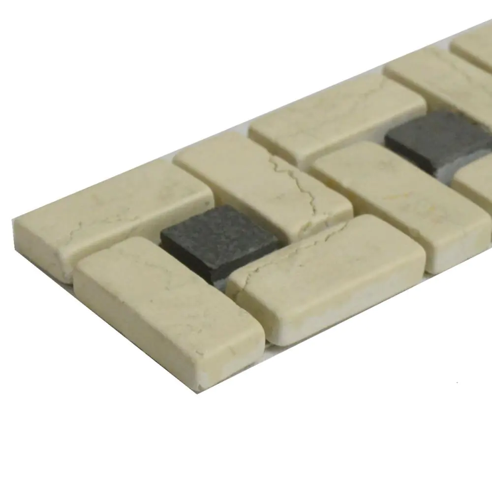 Bordüre Foredil 416 Ardetia weiß anthrazit 5x31 cm I.Sorte Bordüre Foredil 416 Ardetia weiß anthrazit 5x31 cm I.Sorte