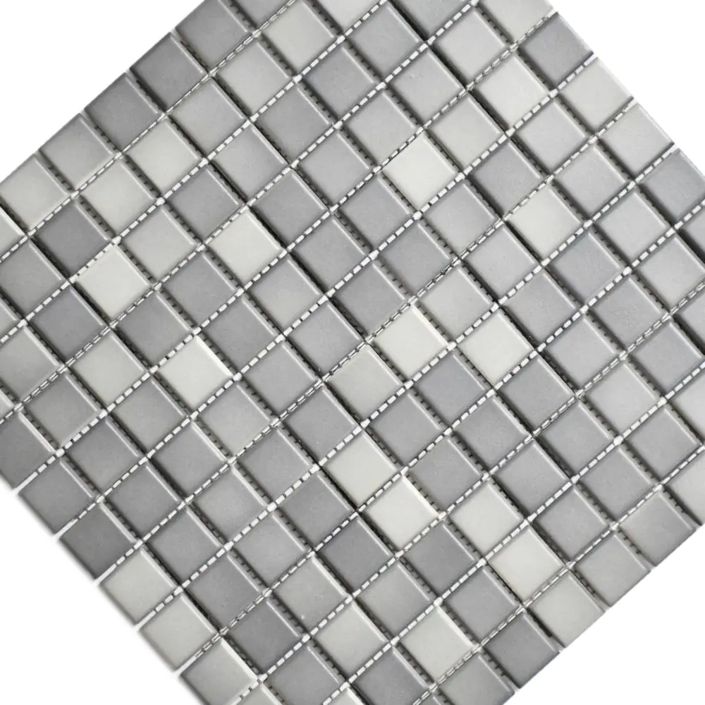 Mosaik Agrob Buchtal 41304H Fresh medium grey mix grau 30x30 cm I.Sorte