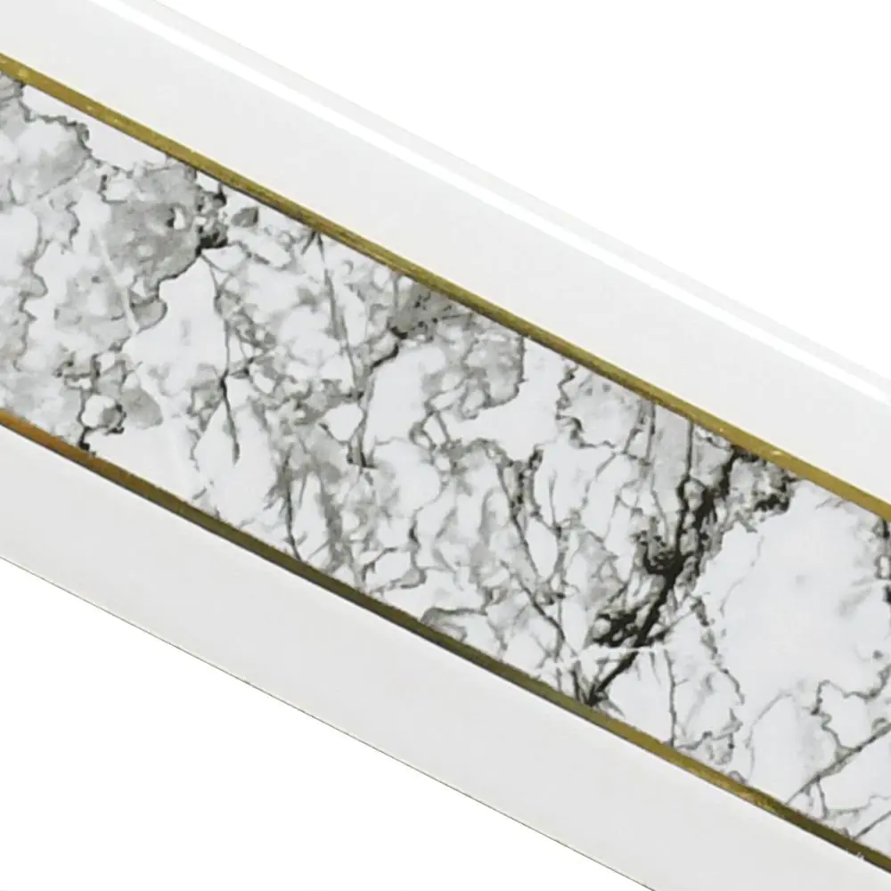Bordüre AWS Keramik Nr.560 grau gold weiß 7x20 cm