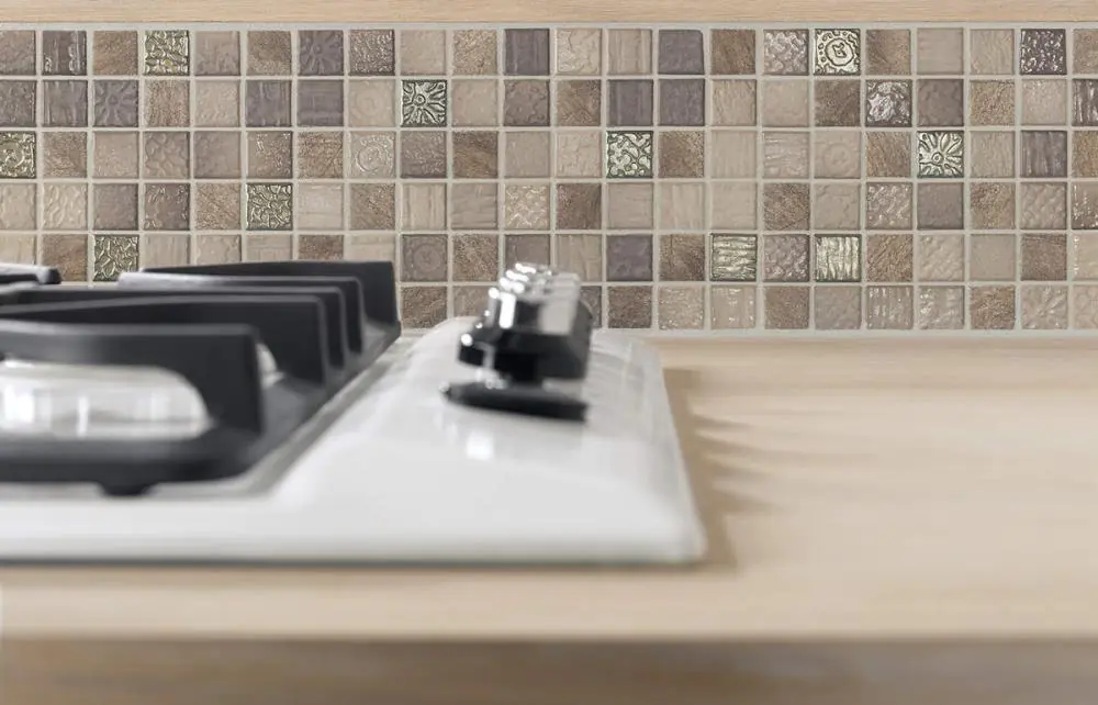 Mosaik Jasba 40156H Traces Secura mineralbraun-mix 31x31 cm I.Sorte