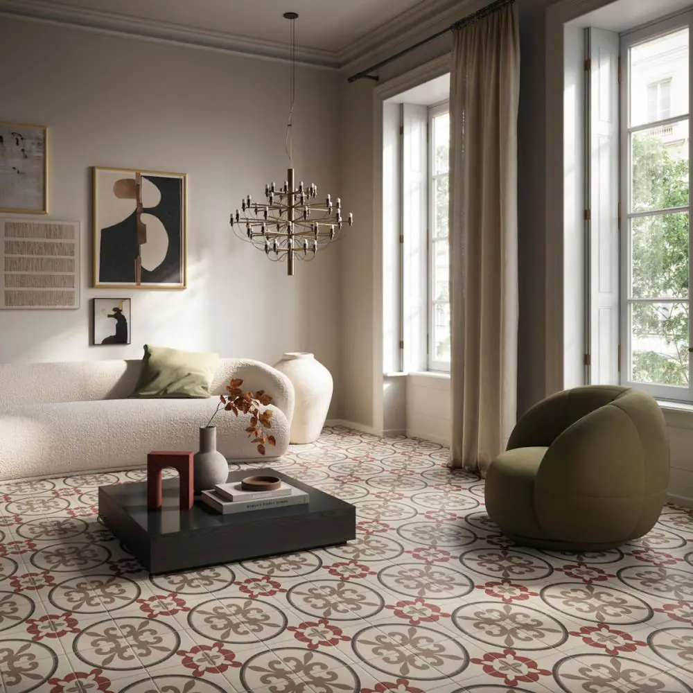 Bodenfliese Villeroy & Boch 2220 AM7D Alt Mettlach 2.0 multicolor beige mehrfarbig 20x20 cm I.Sorte Bodenfliese Villeroy & Boch 2220 AM7D Alt Mettlach 2.0 multicolor beige mehrfarbig 20x20 cm I.Sorte