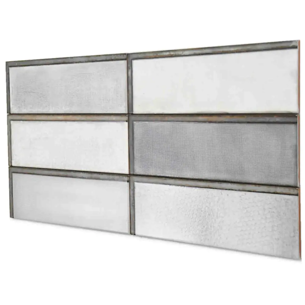 Iris Ceramica 754925 Wandfliese Diesel Industrial steel glas mehrfarbig 10x30 cm I.Sorte