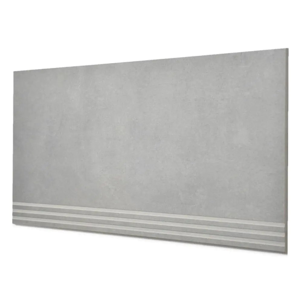 Villeroy & Boch Treppenauftritt 2874 BZ40 Pure Base medium grey mittelgrau 30x60 cm I.Sorte