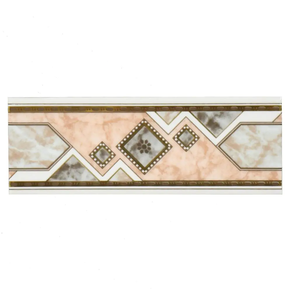 Bordüre Engers Nr.623 rosa gold braun 7x20 cm