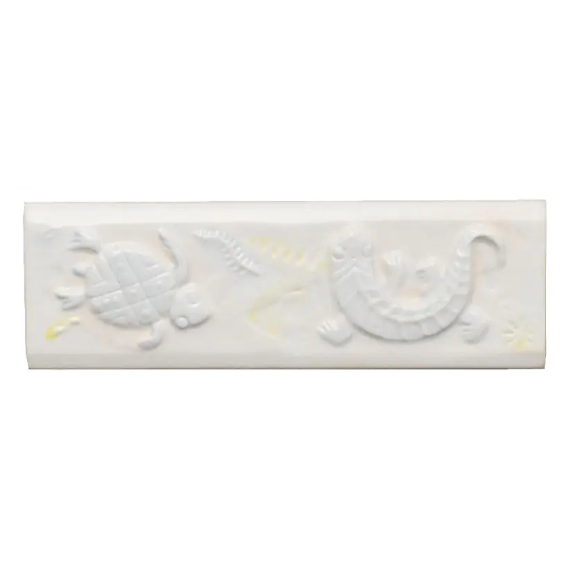 Bordüre Villeroy & Boch Nr.866 1617 LA83 Altamira creme blau gelb 6,5x20 cm I.Sorte
