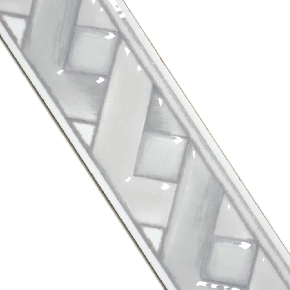 Bordüre Nr.181 grau weiß 5x20 cm I.Sorte Bordüre Nr.181 grau weiß 5x20 cm I.Sorte