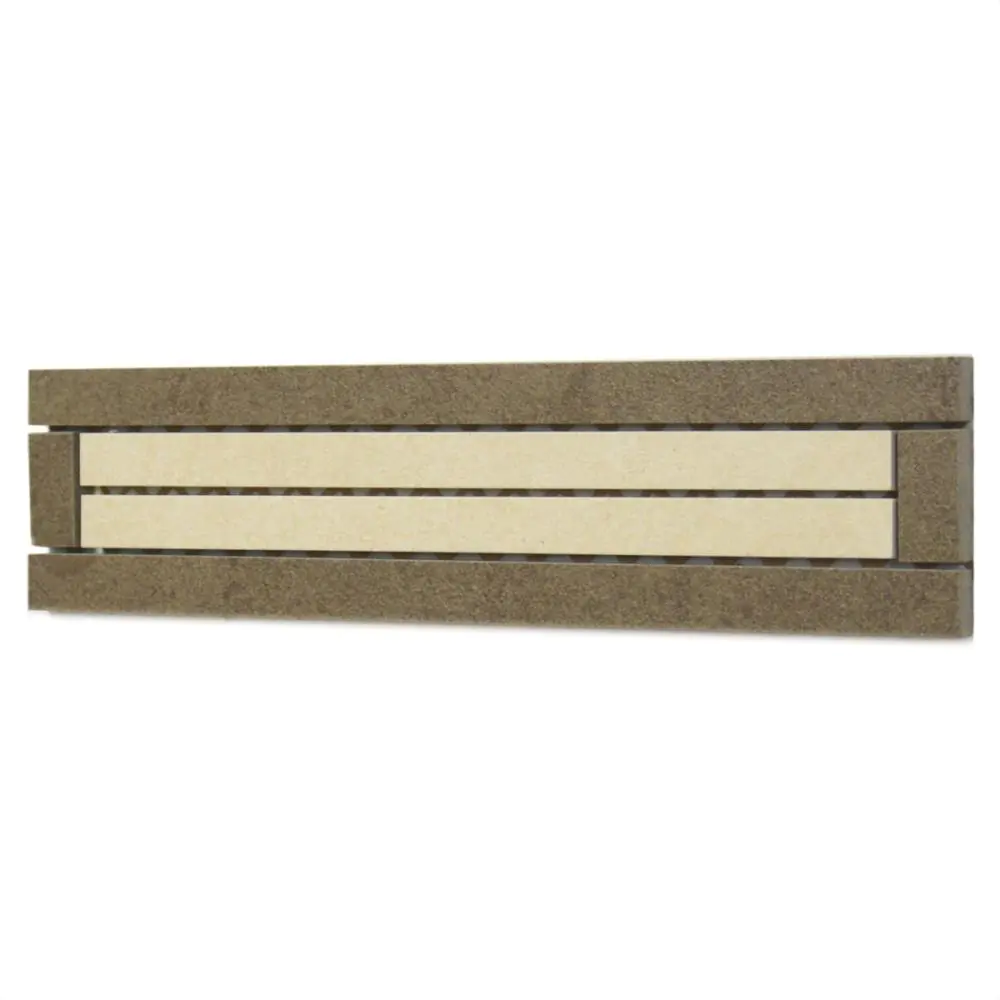 Bordüre Villeroy & Boch Nr.390 braun creme 7x30 cm I.Sorte