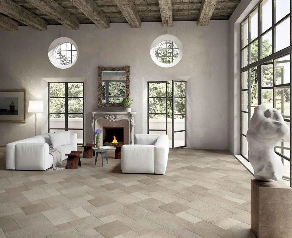 Bodenfliese CIR Ceramiche 1068543 Molo Audace 6er Set bitta di porto beige sand I.Sorte