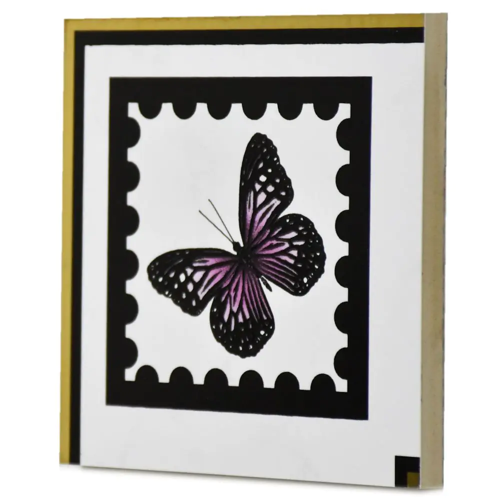 Bordürenecke Villeroy & Boch 1428 MKE1 Victorian gold mehrfarbig 12,5x12,5 cm I.Sorte