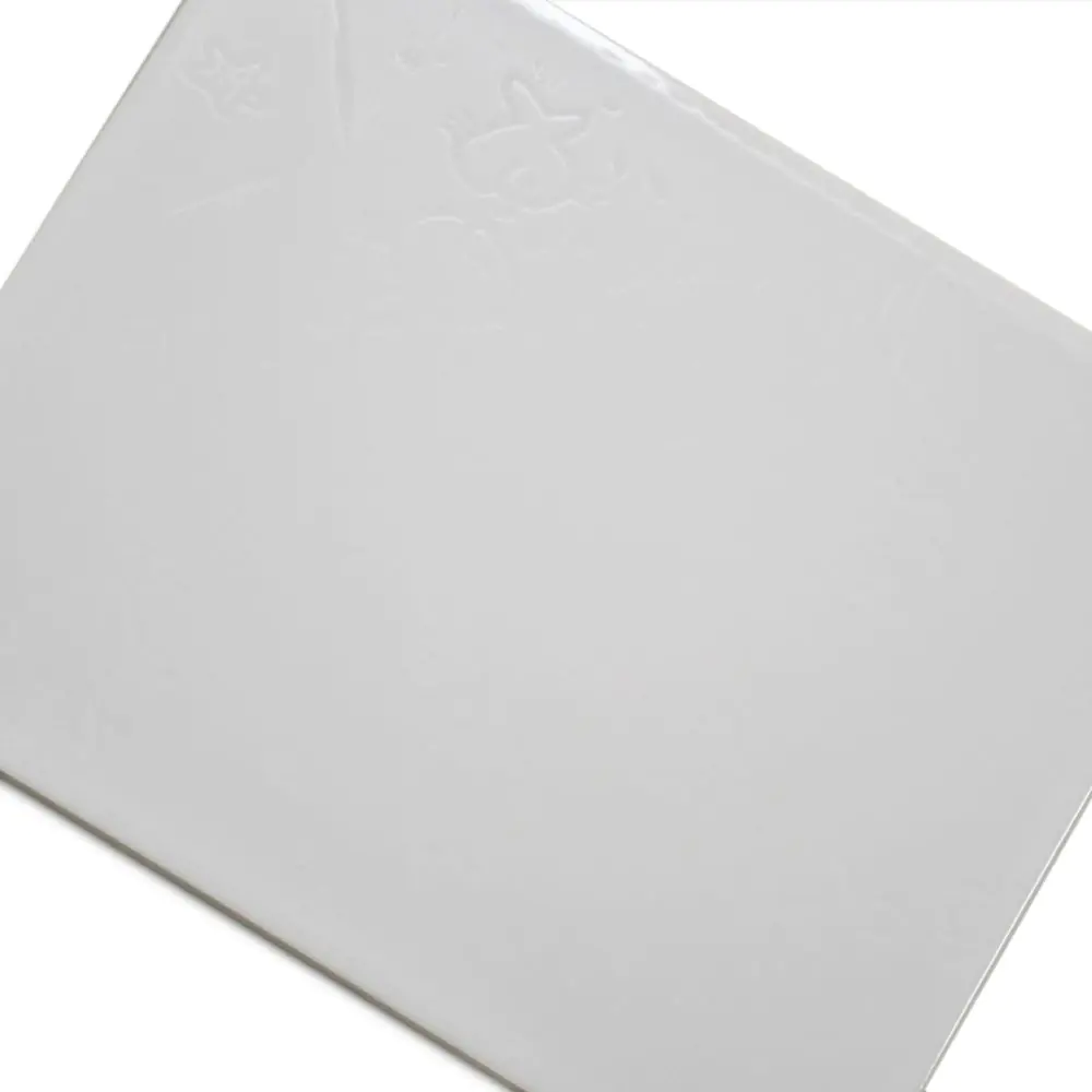 Wandfliese Grohn SYT40 Sylt Fische weiß 20x25 cm I.Sorte