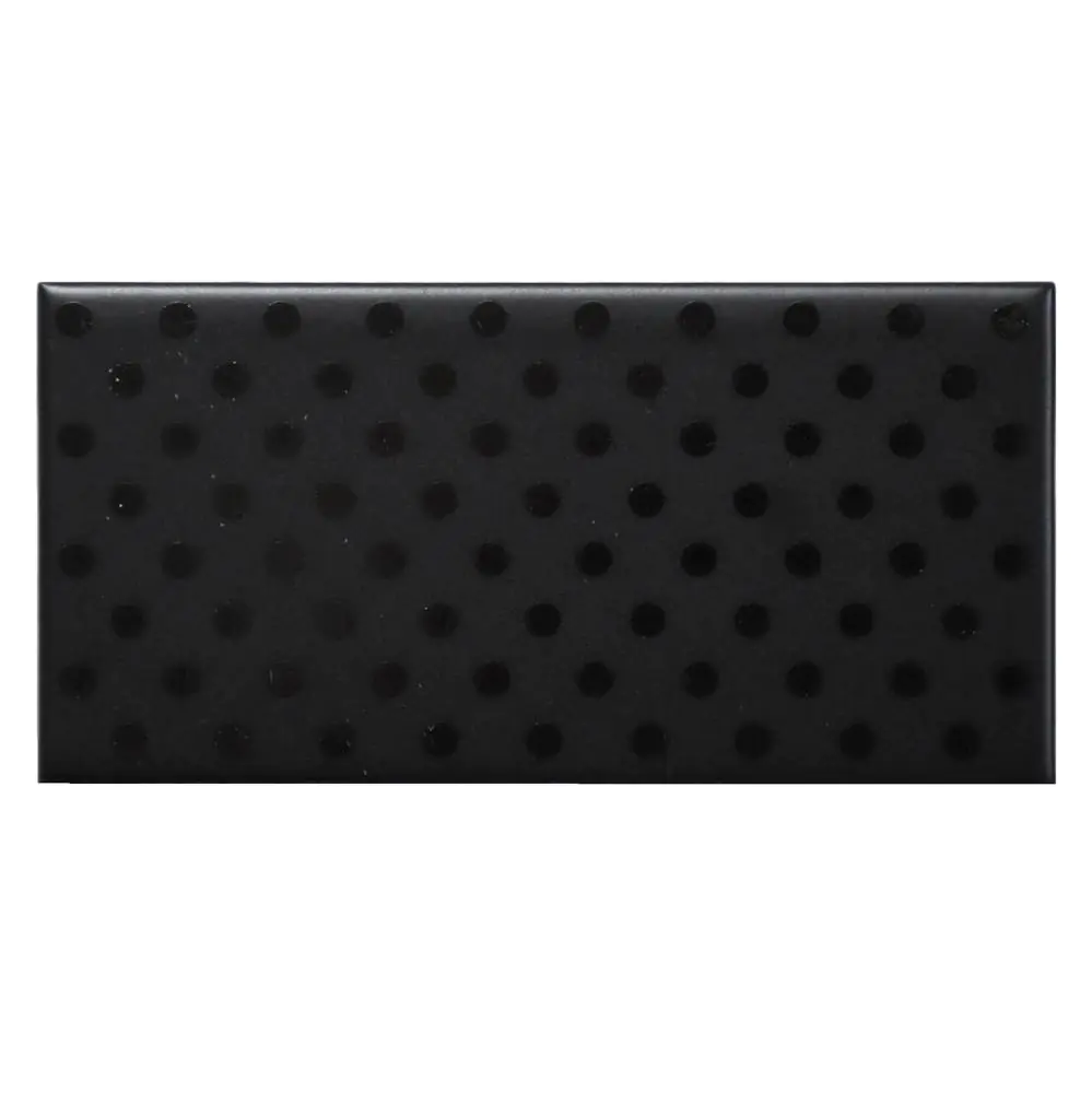 Bordüre Villeroy & Boch Nr.544 1245 B114 Maxi-Mo Unisono jet black schwarz 7,5x15 cm I.Sorte Bordüre Villeroy & Boch Nr.544 1245 B114 Maxi-Mo Unisono jet black schwarz 7,5x15 cm I.Sorte