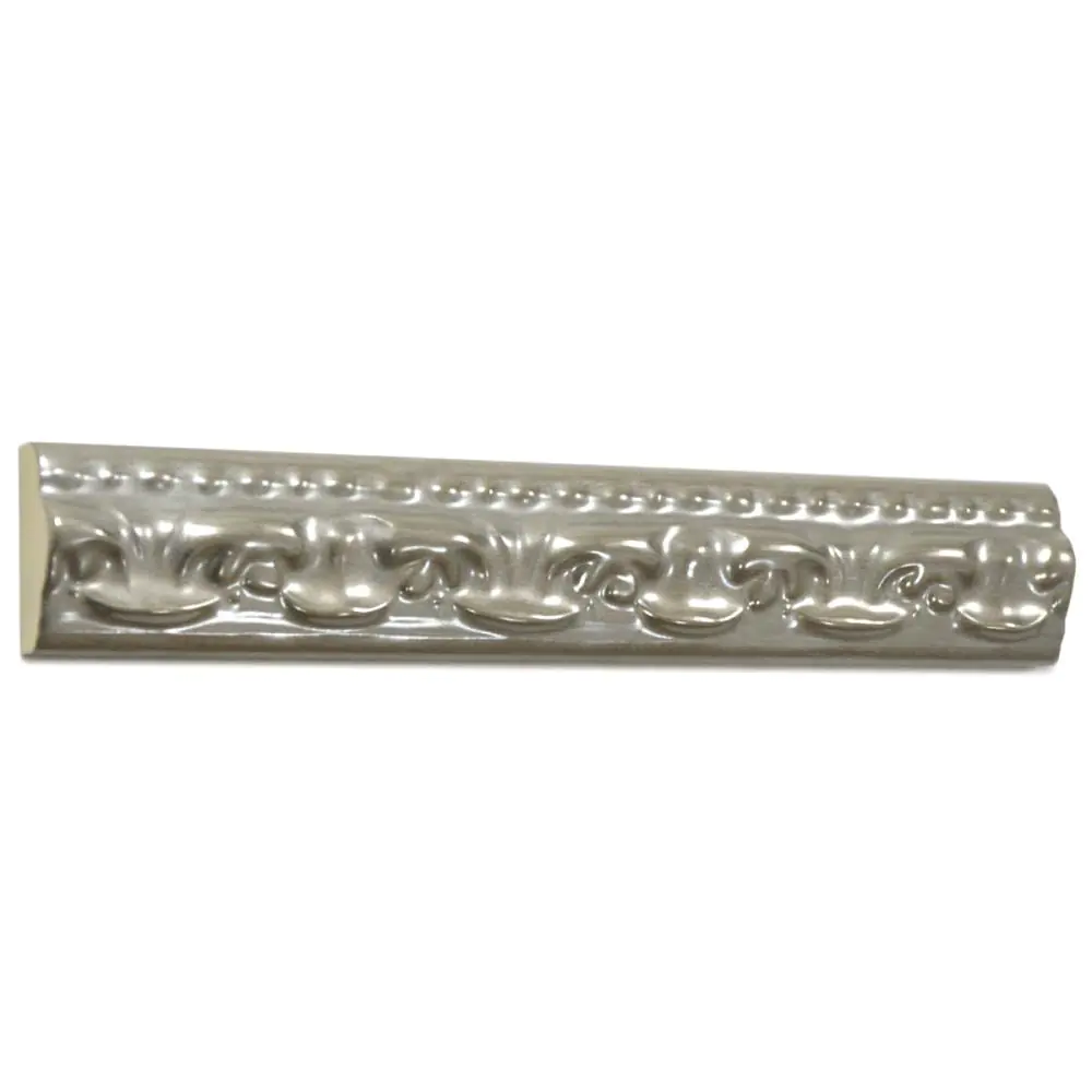 Bordüre Villeroy & Boch 1398 GL62 Aimee silver silber 5x30 cm I.Sorte Bordüre Villeroy & Boch 1398 GL62 Aimee silver silber 5x30 cm I.Sorte