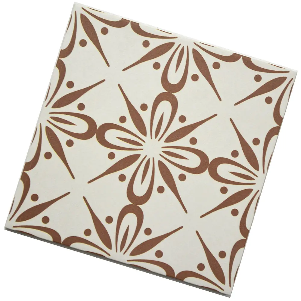 Bodenfliese Dekor Klingenberg 50219 Antique Milano braun 20x20 cm I.Sorte Bodenfliese Dekor Klingenberg 50219 Antique Milano braun 20x20 cm I.Sorte