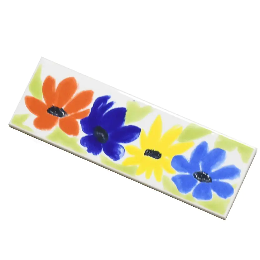 Bordüre Villeroy & Boch Nr.811 1483 EC46 Flowerdance mehrfarbig 6,5x20 cm I.Sorte