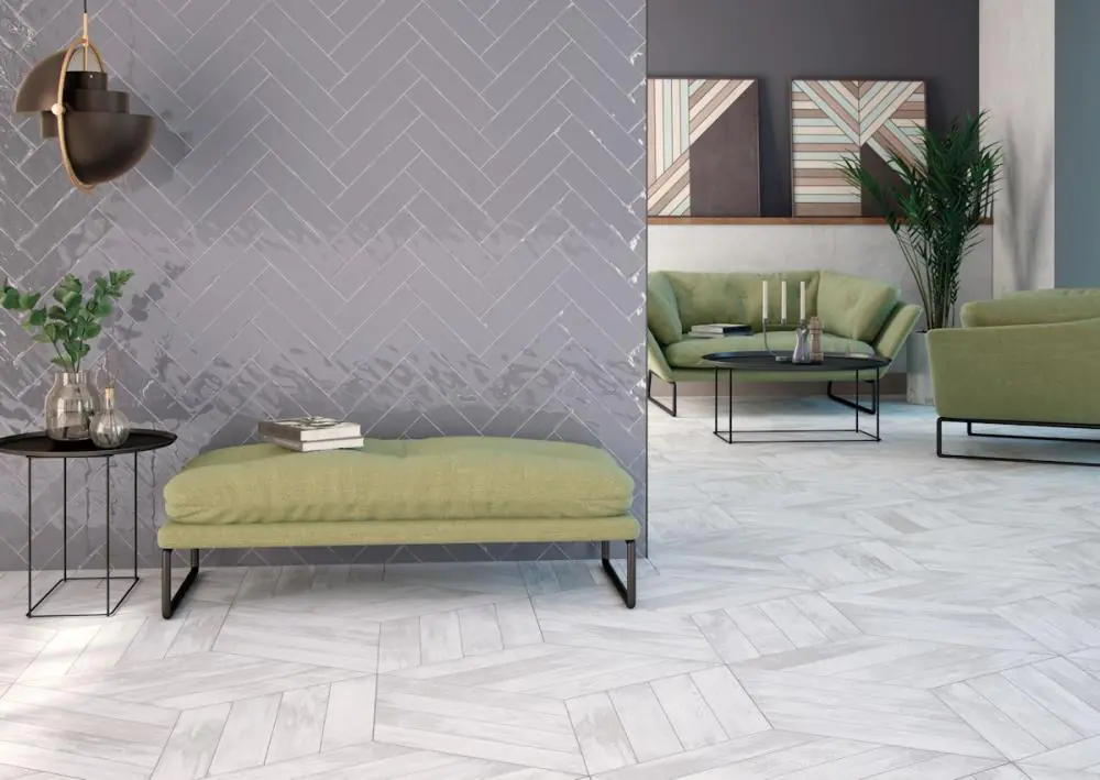 Wandfliese Cifre Colonial grey brillo grau 7,5x30 cm I.Sorte Wandfliese Cifre Colonial grey brillo grau 7,5x30 cm I.Sorte