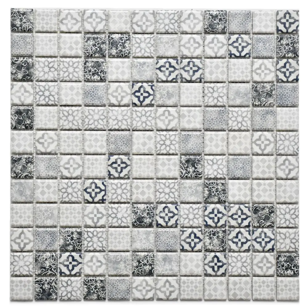 Mosaik Agrob Buchtal 42402H Pattern Vola grau 30x30 cm I.Sorte
