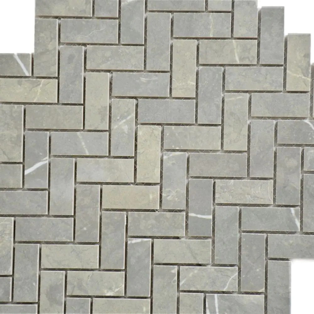 Mosaik Villeroy & Boch 2006 MR6P Marmochic deep pearl grau grün 30x30 cm I.Sorte