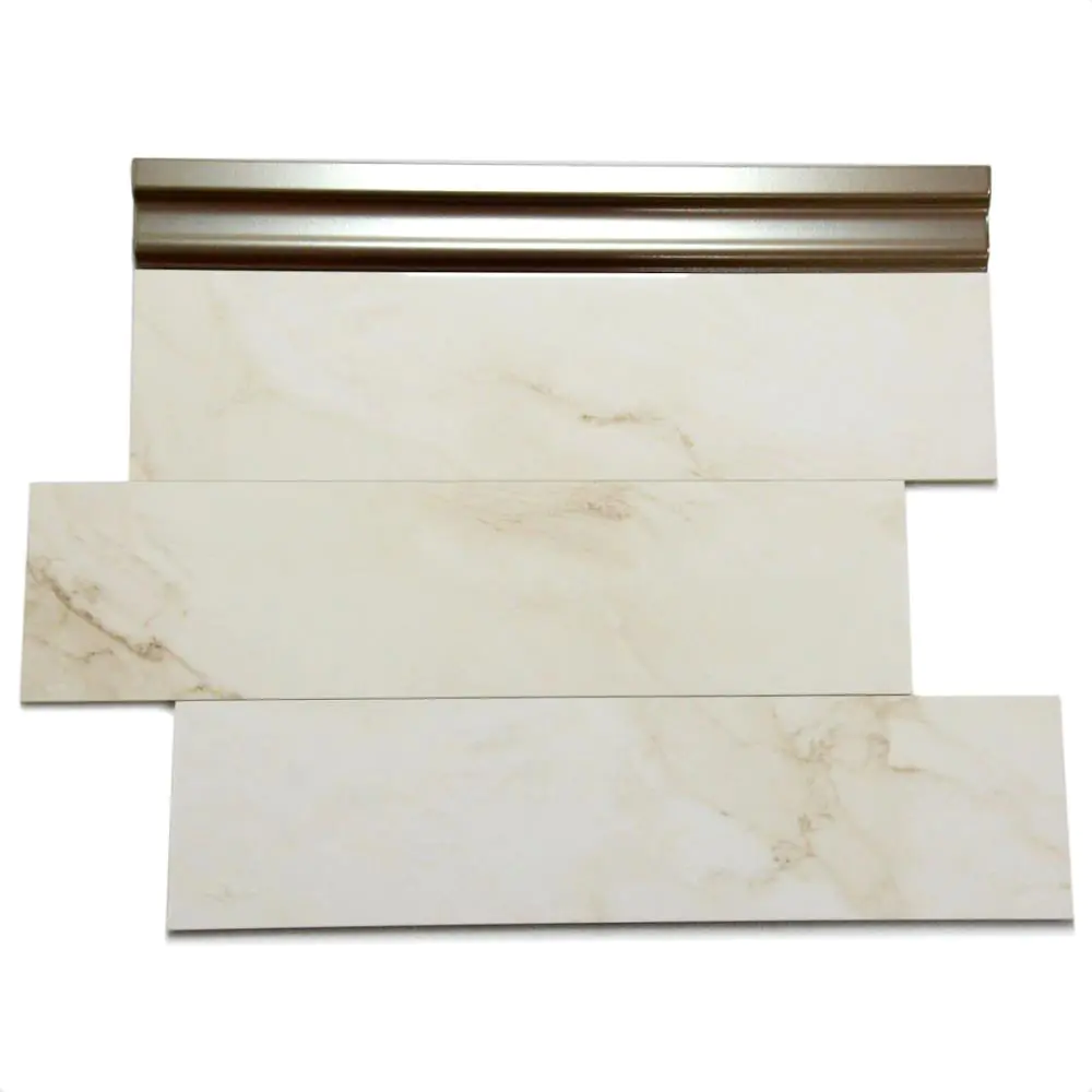 Bordüre Villeroy & Boch 1504 MC22 Trianon bronze metallic 7,5x60 cm I.Sorte