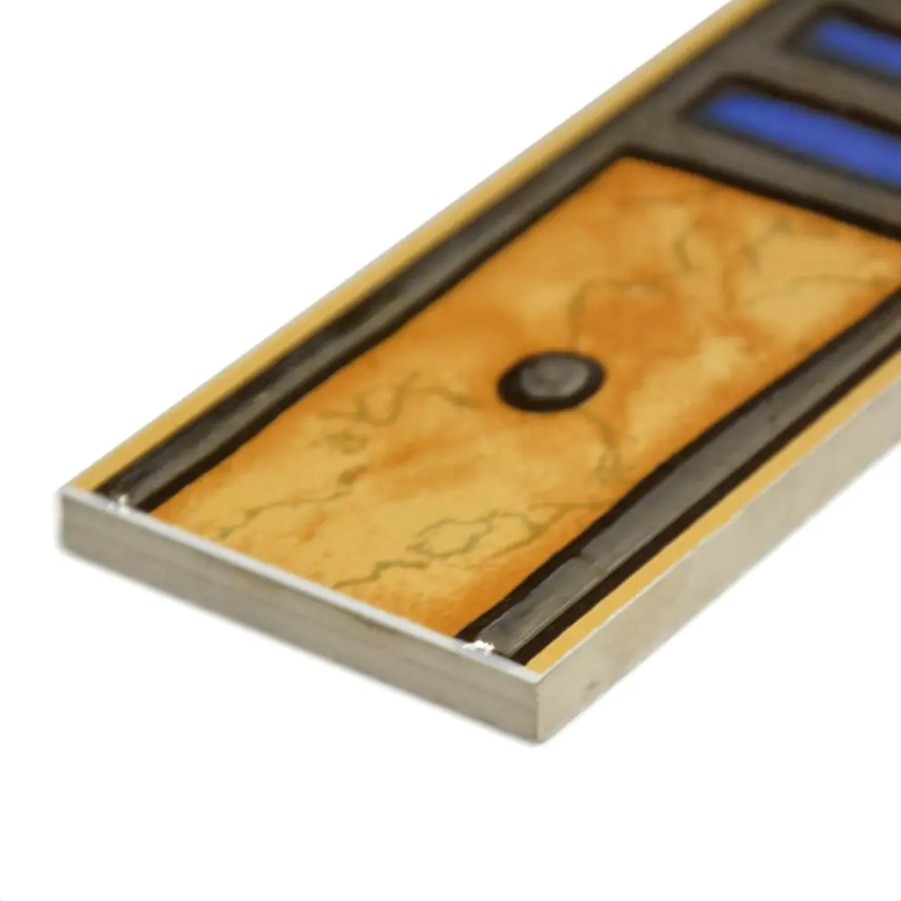 Bordüre Engers Nr.299 cotto orange braun grau blau 6,5x25 cm I.Sorte Bordüre Engers Nr.299 cotto orange braun grau blau 6,5x25 cm I.Sorte