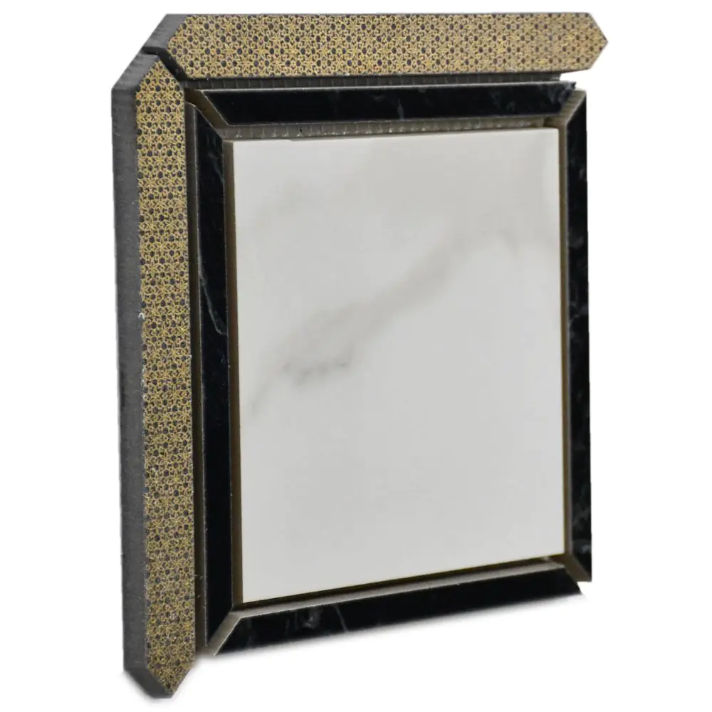 Wandfliese Dekor Villeroy & Boch 2041 ZN2P Nocturne gold 21x21 cm I.Sorte